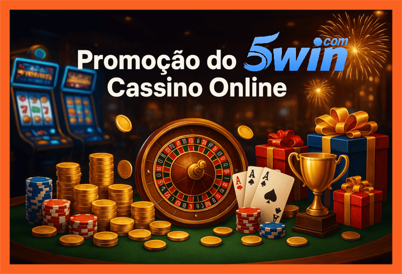 O bônus promocional 5WIN é uma ótima maneira de começar sua aventura