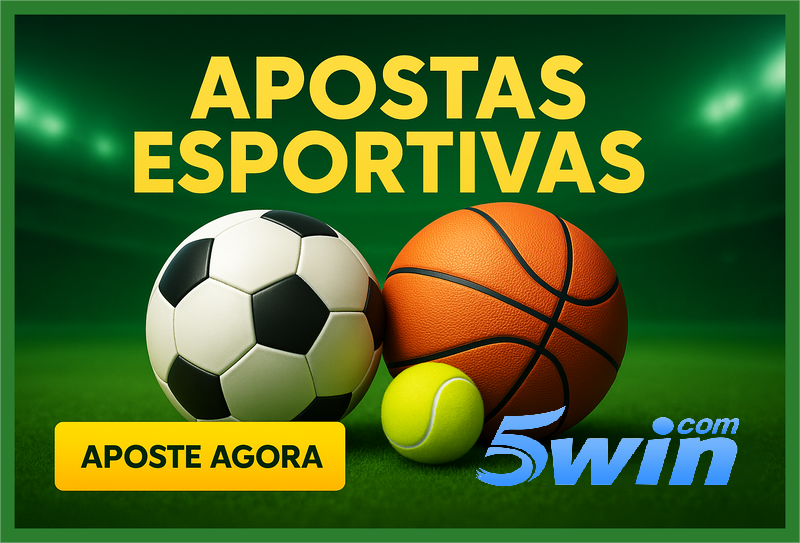 Apostas esportivas no cassino online 5WIN